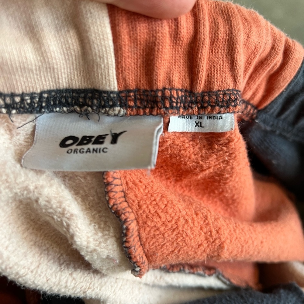Obey Color Block sweatpants - Picture 5 of 6